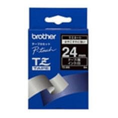 shumee Brother | 355 | Laminiran trak | Termo | Bel na črnem | Rola (2,4 cm x 8 m)