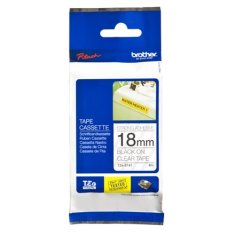 shumee Brother | S141 | Laminiran trak | Termo | Prozoren črn | Rola (1,8 cm x 8 m)