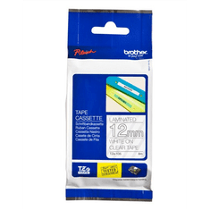 shumee Brother | 135 | Laminiran trak | Termo | Prozorno bel | Rola (1,2 cm x 8 m)