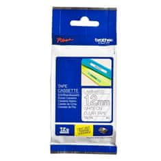 shumee Brother | 135 | Laminiran trak | Termo | Prozorno bel | Rola (1,2 cm x 8 m)