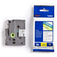 shumee Brother | 135 | Laminiran trak | Termo | Prozorno bel | Rola (1,2 cm x 8 m)