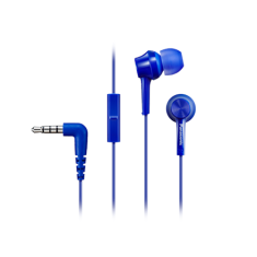 shumee Panasonic | Vrsta kanala | RP-TCM115E-A | Žično | V ušesu | Mikrofon | Modra