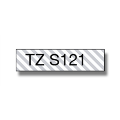 shumee Brother | S121 | Laminiran trak | Termo | Prozoren črn | Rola (0,9 cm x 8 m)