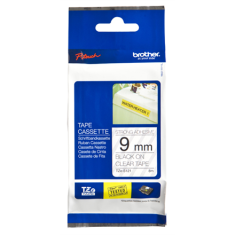 shumee Brother | S121 | Laminiran trak | Termo | Prozoren črn | Rola (0,9 cm x 8 m)