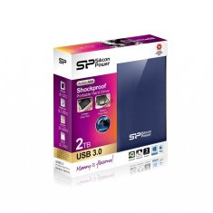 shumee SILICON POWER Armor | Prenosni | Trdi disk | 2 TB | USB 3.0 | Modre barve