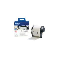 shumee Brother | DK-22205 | Termo papir | Termo | Črn na belem | Rola (6,2 cm x 30,5 m)