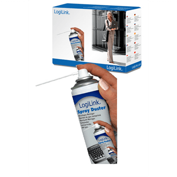LogiLink | Čistilni sprej za prah (400 ml) | Čistilec stisnjenega zraka | 400 ml