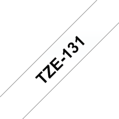 shumee Brother | 131 | Laminiran trak | Termo | Prozoren črn | Rola (1,2 cm x 8 m)