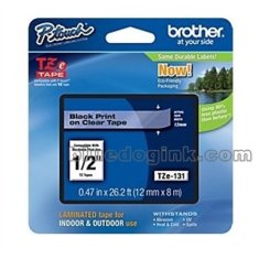 shumee Brother | 131 | Laminiran trak | Termo | Prozoren črn | Rola (1,2 cm x 8 m)