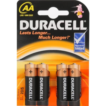 shumee Duracell | AA/LR6 | Alkalne Basic MN1500 | 4 kosi.