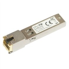 shumee MikroTik | S+RJ10 | SFP+ | Baker | RJ-45 | 10/100/1000/10000 Mbit/s | Največja razdalja prenosa 200 m | združljiv samo z aktivnimi hladilnimi stikali (odklopi se s pasivnimi hladilnimi stikali) | -20