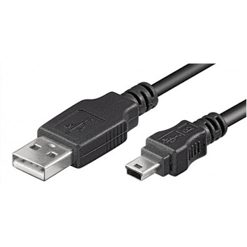 LogiLink Logilink USB kabel | Moški | Mini-USB tip B | Moški | Črn | 4-pinski USB tip A | 1,8 m