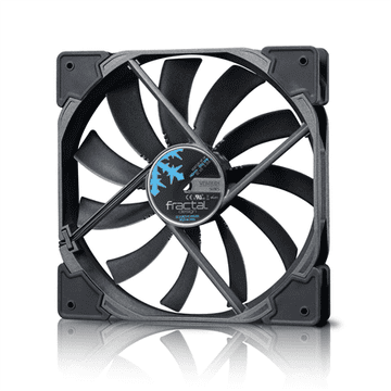 shumee Fractal Design | FD-FAN-VENT-HF14-BK | Črna, Siva | Ventilator