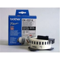 shumee Brother | DK-22214 | Termo papir | Termo | Bel | Rola (1,2 cm x 30,5 m)