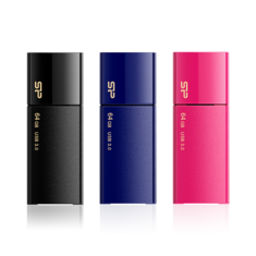shumee Silicon Power | Blaze B05 | 64 GB | USB 3.0 | Modre barve