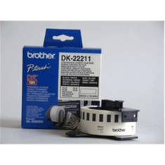 shumee Brother | DK-22211 | Etikete | Termo | Bele | Zvitek (2,9 cm x 15,2 m)