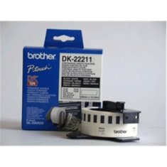 shumee Brother | DK-22211 | Etikete | Termo | Bele | Zvitek (2,9 cm x 15,2 m)