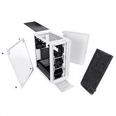 shumee Fractal Design | Meshify C bela - TG | FD-CA-MESH-C-WT-TGC | Stransko okno | Bela | ATX | Napajalnik priložen Ne | ATX