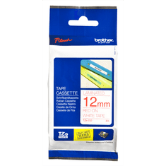 shumee Brother | 232 | Laminiran trak | Termo | Rdeč na belem | Rola (1,2 cm x 8 m)