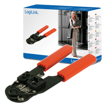 LogiLink Logilink | Krimpovalno orodje za RJ45 z rezalnikom za kovino