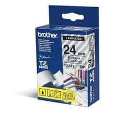 shumee Brother | 151 | Laminiran trak | Termo | Prozoren črn | Rola (2,4 cm x 8 m)