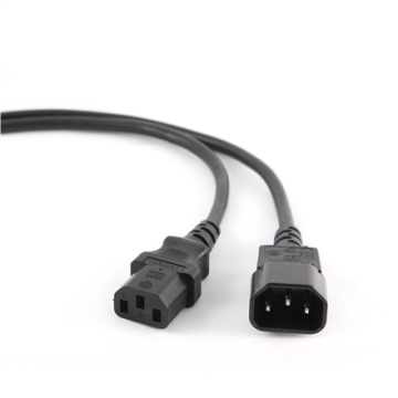 shumee Cablexpert | PC-189-VDE | Podaljševalni kabel za napajanje | Napajalni IEC 60320 C14 | Napajalni IEC 60320 C13 | 1,8 m | Črna
