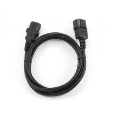 shumee Cablexpert | PC-189-VDE | Podaljševalni kabel za napajanje | Napajalni IEC 60320 C14 | Napajalni IEC 60320 C13 | 1,8 m | Črna