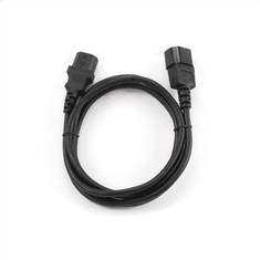 shumee Cablexpert | PC-189-VDE | Podaljševalni kabel za napajanje | Napajalni IEC 60320 C14 | Napajalni IEC 60320 C13 | 1,8 m | Črna