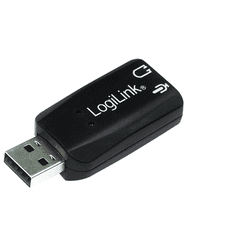 shumee Logilink | Zvočna kartica | USB zvočna kartica z virtualnimi 3D zvočnimi učinki