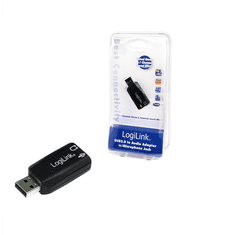 shumee Logilink | Zvočna kartica | USB zvočna kartica z virtualnimi 3D zvočnimi učinki