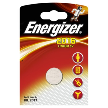 shumee Energizer | CR2016 | Litijeva | 1 kos.