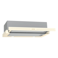 shumee Gorenje | Napa | BHP62CLI | Teleskopska | Razred energijske učinkovitosti C | Širina 60 cm | 435 m³/h | Mehansko upravljanje | LED | Slonokoščena barva