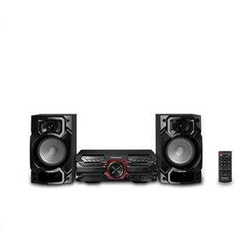 shumee Panasonic | Stereo sistem | SC-AKX320E-K | AUX vhod | Bluetooth | CD predvajalnik | FM radio | Brezžična povezava
