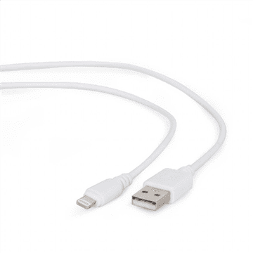 CABLEXPERT Cablexpert | Lightning kabel | Moški | 4-pinski USB tip A | Apple Lightning | Bel | 1 m