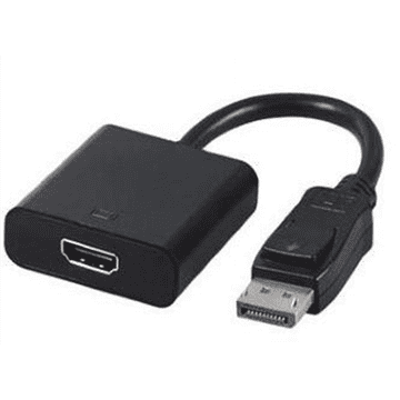 Gembird Gembird video adapter | 19-pinski HDMI tip A | ženski | 20-pinski DisplayPort | moški | črne barve | 0,1 m