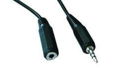 shumee Cablexpert | Podaljševalni avdio kabel | Ženski | Mini stereo 3,5 mm | Mini stereo 3,5 mm | Črna