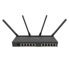 Mikrotik | RB4011iGS+5HacQ2HnD-IN | 802.11ac | 10/100/1000 Mbit/s | Vrata Ethernet LAN (RJ-45) 10 | Podpora za mesh Ne | MU-MiMO Da | Mobilni širokopasovni dostop Ne