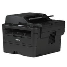 shumee Brother | MFC-L2750DW | Faks / kopirni stroj / tiskalnik / optični bralnik | Črno-belo | Laser | A4/Legal | Črna | Siva