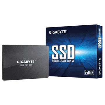 Gigabyte | GP-GSTFS31240GNTD | 240 GB | SSD format 2,5-palčni | Vmesnik SSD SATA | Hitrost branja 500 MB/s | Hitrost pisanja 420 MB/s