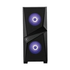 shumee MSI MAG FORGE 100M ohišje za računalnik Mid-Tower, USB 3.2, črno | MSI | MAG FORGE 100M | Črna | ATX | Napajalnik priložen Ne