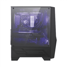 shumee MSI MAG FORGE 100M ohišje za računalnik Mid-Tower, USB 3.2, črno | MSI | MAG FORGE 100M | Črna | ATX | Napajalnik priložen Ne