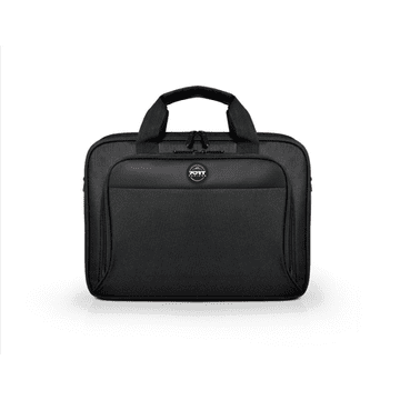 Port Designs | Primerno za velikost do 15,6" | HANOI II CLAMSHELL | 105064 | Torba za čez ramo | Črna | Naramni trak