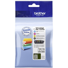 shumee Brother | 3219XL paket ugodnosti | Črna | Rumena | Cian | Magenta | Kartuša s črnilom