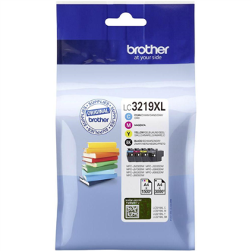shumee Brother | 3219XL paket ugodnosti | Črna | Rumena | Cian | Magenta | Kartuša s črnilom