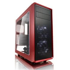 shumee Fractal Design | Focus G | FD-CA-FOCUS-RD-W | Stransko okno | Leva stranska plošča - kaljeno steklo | Rdeča | ATX | Napajalnik priložen Ne | ATX