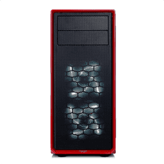 shumee Fractal Design | Focus G | FD-CA-FOCUS-RD-W | Stransko okno | Leva stranska plošča - kaljeno steklo | Rdeča | ATX | Napajalnik priložen Ne | ATX