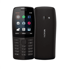 shumee Nokia | 210 | Črna | 2,4" | TFT | 240 x 320 slikovnih pik | 16 MB | N/A MB | Dvojna SIM kartica | Bluetooth | 3.0 | Različica USB microUSB | Glavna kamera 0,3 MP | 1020 mAh