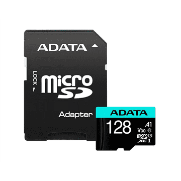 shumee ADATA | Premier Pro | UHS-I U3 | 128 GB | micro SDXC | bliskovni pomnilnik razreda 10 | z adapterjem
