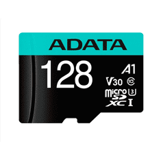 shumee ADATA | Premier Pro | UHS-I U3 | 128 GB | micro SDXC | bliskovni pomnilnik razreda 10 | z adapterjem