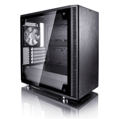 shumee Fractal Design | Define Mini C TG | FD-CA-DEF-MINI-C-BK-TG | Stransko okno | Leva stranska plošča - kaljeno steklo | Črna | Micro ATX | Napajalnik priložen Ne | ATX